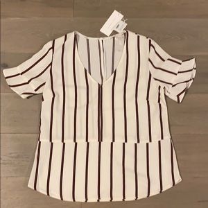 LUSH - Peplum Top